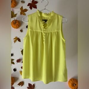 J. Crew Women's Bright Yellow Blouse